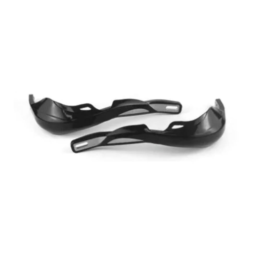 Protectores de Mano para Motocicleta, manillares Huecos reacondicionamiento, diámetro Interior para protección Barra Manillar 15-19mm(Black)