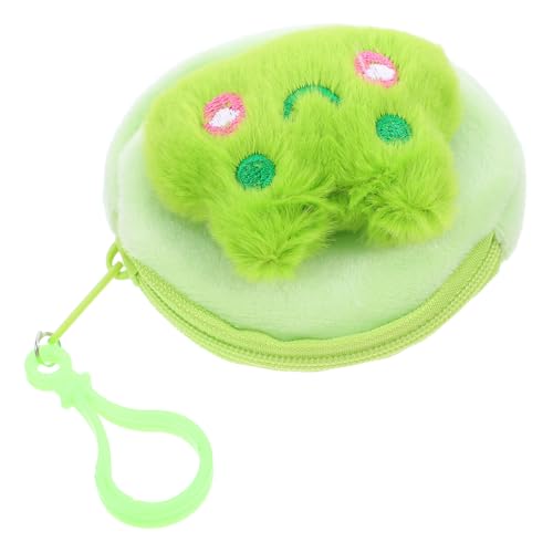 COHEALI Cartoon Coin Bag Novelty Coin Purse Decorative Headphone Bag Soft Plush Wallet Funny Wallet for Boys and Girls Keys Earphones