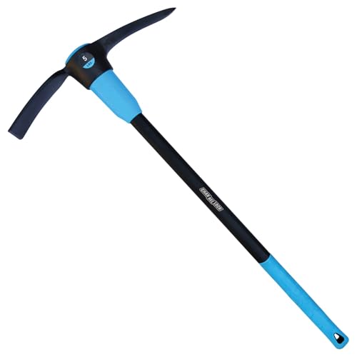 Mattock de acero con mango de fibra 36 in y cabeza 5 lb miniatura 1