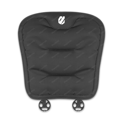 アルファード 車用 シートカバーセット カーシートカバー 座布団 アルファード 20系 30系 40系 車腰クッション ランバーサポート ファッション背もたれ 滑り止め 通気 運転席用 助手席用 リアシート (ブラック,1個 前席シートクッション)