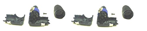 Adaptador Conector SpeakON NL4 Macho 2 Pzas Ángulo Recto miniatura 3