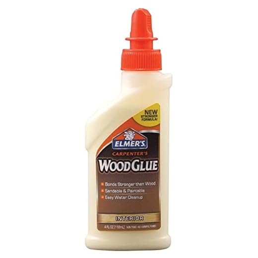 Elmer's Pegamento de madera para carpinteros, 4 onzas, amarillo