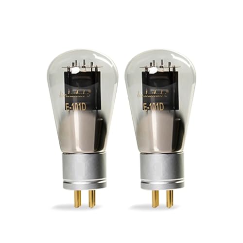 LHXEQJAM E-101D Vacuum Tube Audio Valve Replaces 101D WE101D Tube Amplifier Power Amplifier with Four-Way(2 pcs)