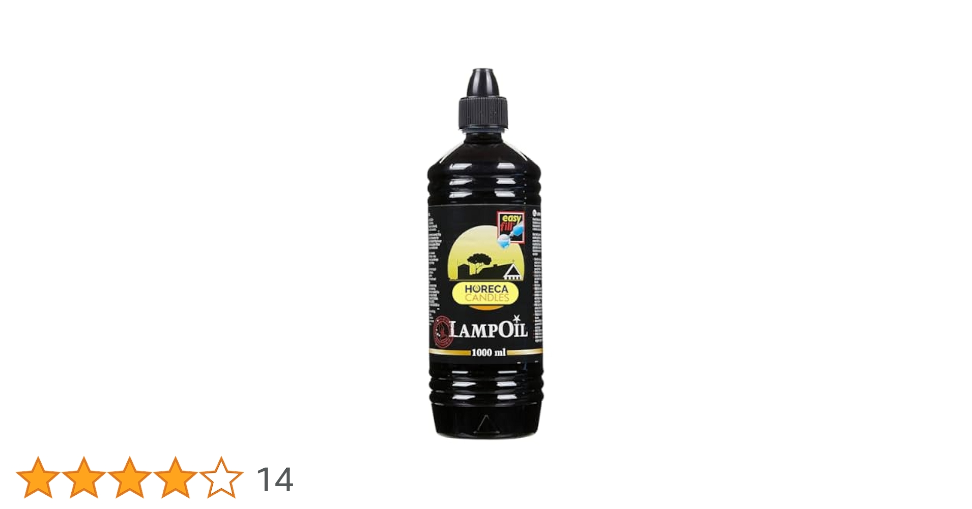 Olio Per Lampade Paraffina Pura 1L - Senza Fumo E Odore, Per Candele Chiesa, Torce E Lampade
