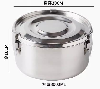 Amazon｜ステンレス製 食品保存容器 キムチ保存容器 臭い防止 よく気密