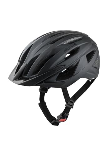 Casco de bicicleta adulto ALPINA Parana negro mate 58-63 cm para ciclismo