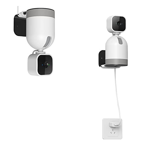 Begonia Edelstahl Wandhalterung für Blink Mini Schwenk-Neige-Kamera Montieren Sie die Kamera an der Wand oder Decke für einen größeren Betrachtungswinkel Cover