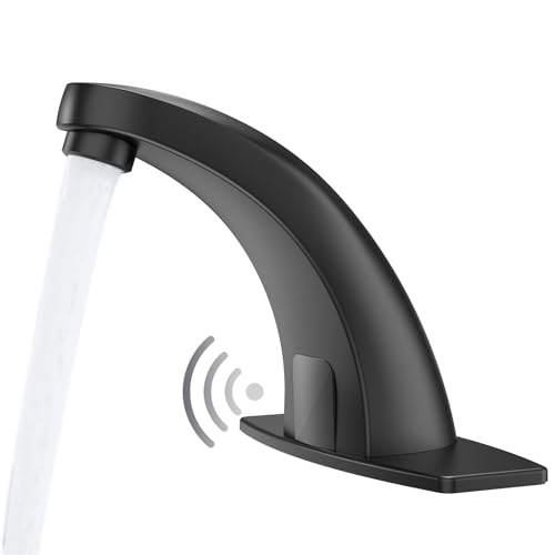 Touchless Bathroom Sink Faucets, Greenspring Automatic Faucet Bathroom Commercial Motion Sensor...