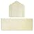 Caravan Canopy Tent Sidewalls for Mega Domain Carport with Straps, Ideal for Garage Storage, Inflatable Garage Covering, Tan (Sidewalls Only)
