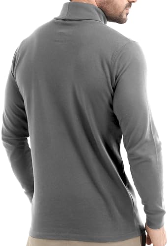 Utopia Wear Men's Turtleneck Shirt