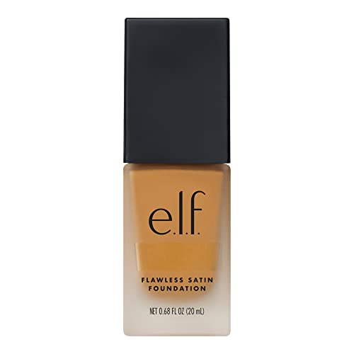E.l.f. Flawless Finish Foundation, Lightweight & Medium Coverage, Semi-Matte Finish, Almond, 0.68 Fl Oz (20Ml) #TOP4