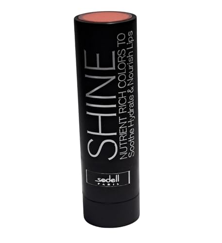 Image of Sedell Paris SHINE Nutrient Rich Colors to Soothe Hydrate & Nourish Long Lasting Matte Cream Lipstick 3.8g