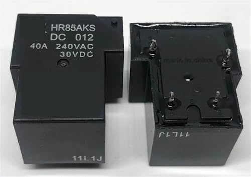 Relais 4 broches HR85AKS DC 24V 40A T90-1A-4P pour circuit électrique