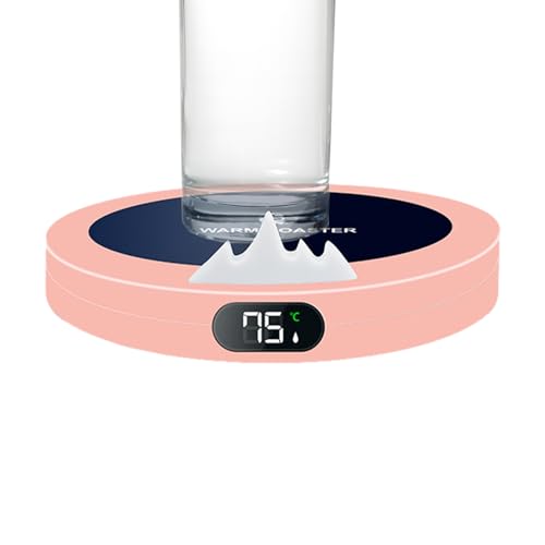 macto Calentador De Posavasos USB,Taza De Posavasos Eléctrical USB, con Calefacción USB Compatible para,Té, Leche, Agua, Calentadores De Bebidas, Placa Calefactora, Calentador De Velas para To
