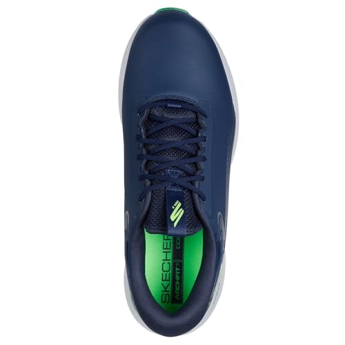 Skechers - Mens Go Golf Max 3 Sneakers Shoes, Color Navy/Lime, Size: 13 XW US2