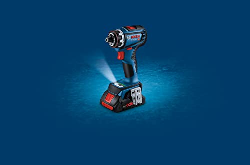 Bosch Professional 18V System Akku-Schrauber GSR 18V-90 FC (FlexiClick System, hartes Drehmoment von 64 Nm, bürstenloser Motor, 2 Gänge, ideal für Schraub- und Bohranwendungen in Holz und Metall) – Bild 4