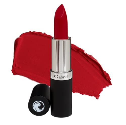 Image of Gabriel Cosmetics Organic Lipstick (Pomegranate - Deep Red /Cool Creme)