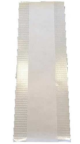 CRUXFITT Cricket Bat Safety Anti Scuff/Anti Crack Water Proof English Tape Sheet Fiberglass Full Face Protection Tape for Cricket Bat Safety Clear (Pack Of 2)