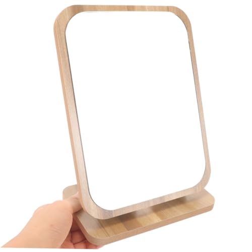 Miroir de pivotant bois pour maquillage de bureau Hemobllo - 5