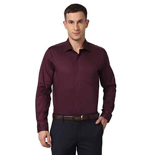 Image of blackberrys Printed Cotton Slim Fit Mens Shirt