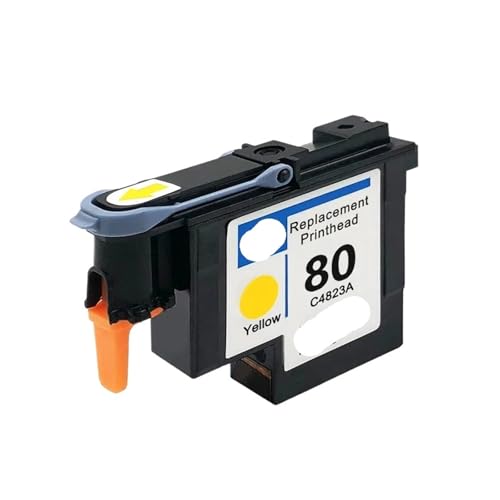 Tête d'impression compatible HP 80 jaune C4820A pour imprimante jet d'encre 1050