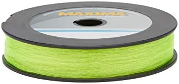 Maxima Fishing Line One Shot Spool, High Visibility Yellow, 6-Pound/250-Yard