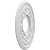 Ekena Millwork CMP13BA Baltimore Thermoformed PVC Ceiling Medallion (Fits Canopies up to 5 1/4"), 13"OD x 3 1/2"ID x 3/4"P