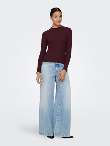 ONLY Top Mujer ONLEMMA Top, Marrón Madder Brown, L