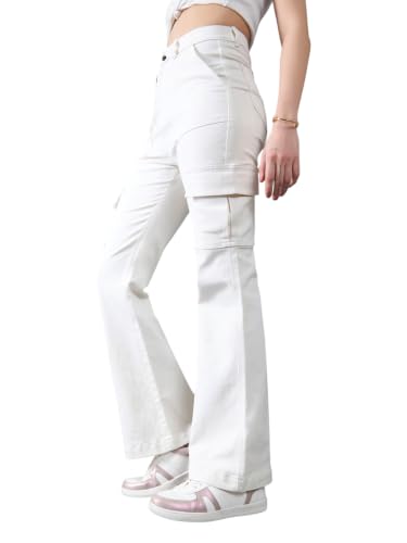 Image of Dolce Crudo Women's High Waist Straight Fit Jeans