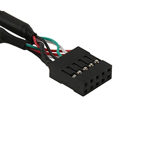 Chenyang U2-329 Cy 50Cm 10Pin Motherboard Female Header To Dual Usb 2.0 Adapter Cable thumb #3