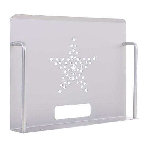 Generic Conjunto Montado Na Parede-suporte de Caixa Prateleira Suporte Roteador Rack - Prata