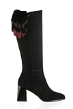 fabiani stiefel Marino Fabiani 7020, kniehoch, Wildleder, modisch, italienische Designer-Stiefel
