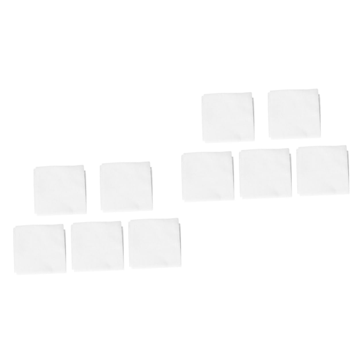 Cabilock 2sets 5pcs Reusable Cotton Cheesecloth for Tofu Natural Muslin Fabric for Straining Sauces Juices and More for Cheese Making and Cooking Hemmed Edges 5pcs*2