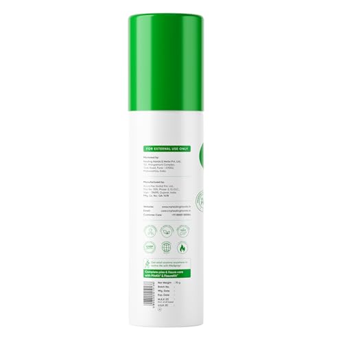 Image of Healing Hands PiloSpray Piles Treatment Spray - 70 gram, Patented Plant Based Hemorrhoids and Fissure Solution, Clinically Proven, Herbal & Natural Care