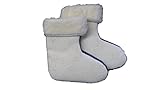 Thiel Stiefeleinsatz Lammwolle für Gummistiefel, Farben alle:rohweiß, Größe:41/42