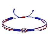 CYLRWSR 10 Colors Flag Colored Bracelet Unisex Handmade Weaven String Braslet Prayer Meditation Lucky Fabric Braclet Couple Brazalete