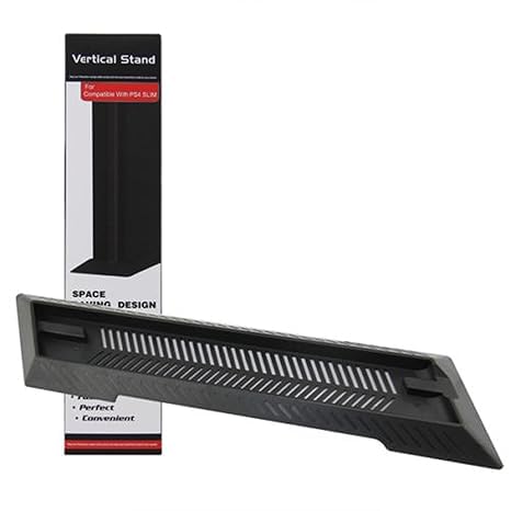 HAXTECHI Ultra Compact Vertical Stand Fit & Compatible with Fit & Compatible with PLAYSTATIO 4 Slim Fit & Compatible with PS4 Slim