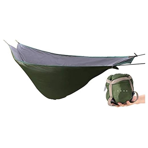ODSE Hammock Underquilt Lightweight 4 Season Sleeping Bag Quilt for Camping, Backpacking, Backyard - Packable Full Length Under Blanket Add Hollow Cotton(Single Person)