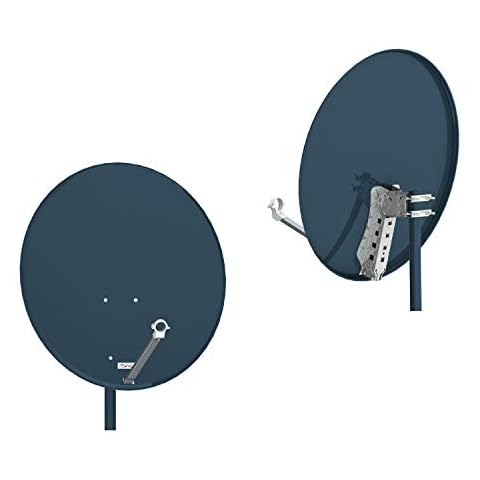 Antena satélite RED OPTICUM X80 cm acero antracita Cover