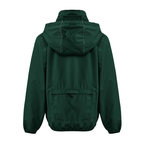 Image of Women's Lightweight Waterproof Jacket Packable Windbreaker Running Coat
