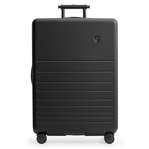 Image of Traveler's Choice Markham Hardside Expandable Luggage with Hinomoto Spinner Wheels, 30-Inch Large, Black