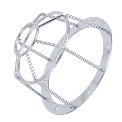 Ipetboom Protector de Sensor de Humo y Fuego Jaula Metálica de Aluminio 75 Mm Interior Cubierta Protectora para Detector contra Incendios Uso Industrial y Seguridad contra Explosiones