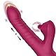 Dildo Vibrator Sex spielzeug Leise Klitoris Stimulator 3 in 1 Anal Dildo Vibration Realistischer Silikon Anal Massagestab Analplug mit 10 Vibrationmodi Stoßfunktion Erotik Sex Toy für Frauen und Paare