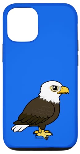 iPhone 15 Cute Cartoon Bald Eagle Birdorable Raptor Bird of Prey Case