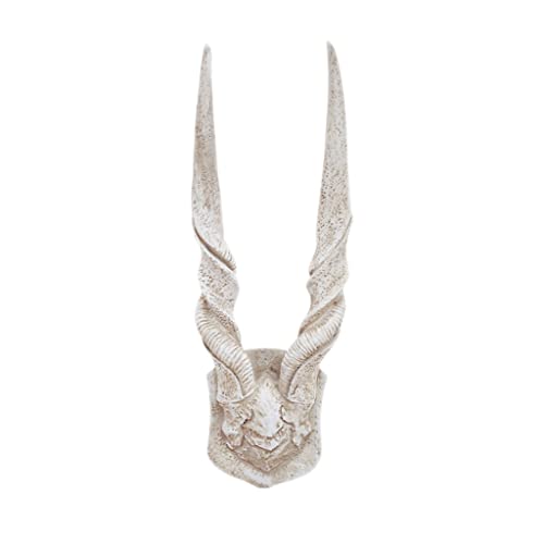 Décoration murale tête de cerf antilope résine 3D RJJ B