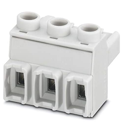 PHOENIX CONTACT GMSTBT 2,5 HV/3-ST-7,25 GY7035 Leiterplattenstecker, Lichtgrau, Bemessungsspannung (III/2) 1000 V, Kontaktoberfläche Zinn, Anzahl der Reihen 1, Polzahl pro Reihe 3, 50 Stück
