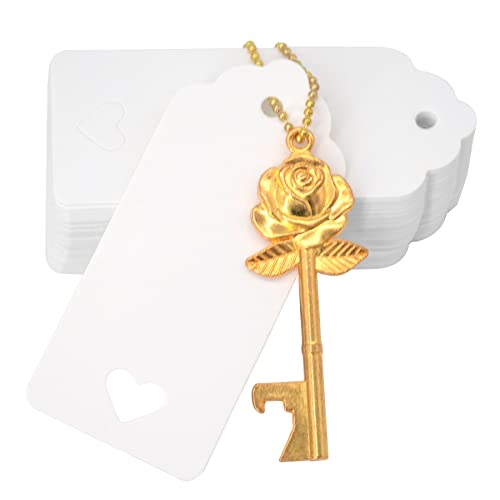 Perfetto per tutte le vostre feste a tema, sia che si tratti di una festa in stile vintage, classico, rustico o alla moda. Questa bomboniera si adatta perfettamente a te e aggiunge fascino alla tua meravigliosa festa regalando queste splendide chiavi scheletrate che sono in realtà apribottiglie