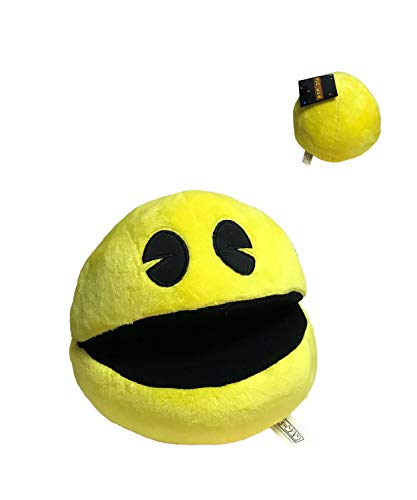 ComeCocos (Pac Man Ghost) Peluche Calidad Super Soft (17cm, Bola Amarilla)