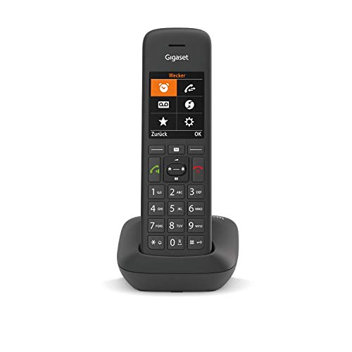 C575 DECT- Schnurlostelefon für komfortables Telefonieren Made in Germany - mit großer Nummernanzeige, Farbdisplay und leichter Bedienbarkeit,