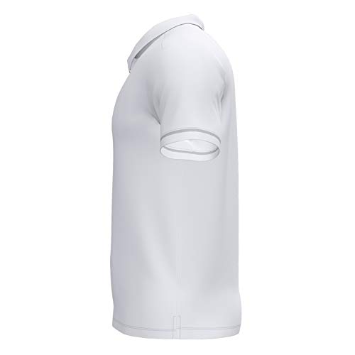 Joma Men's Championship Vi Training Polo Shirt White Grey, 3XS - Image 4